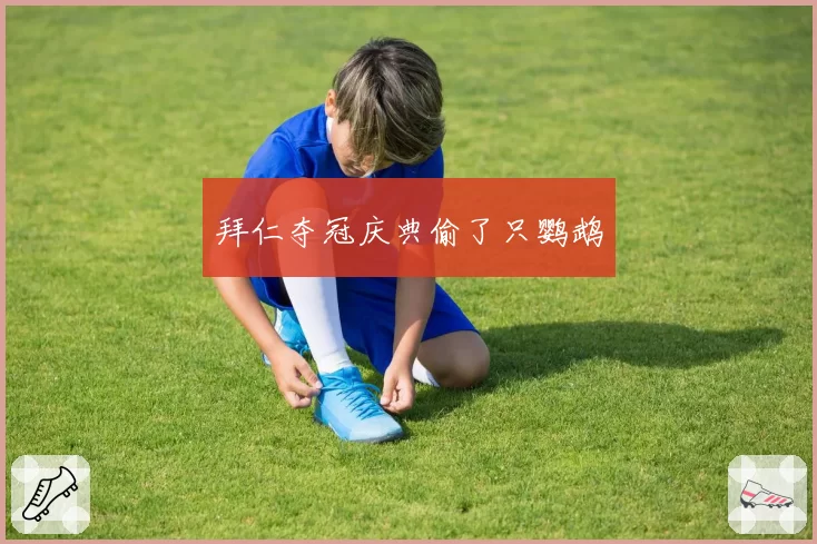 拜仁夺冠庆典偷了只鹦鹉